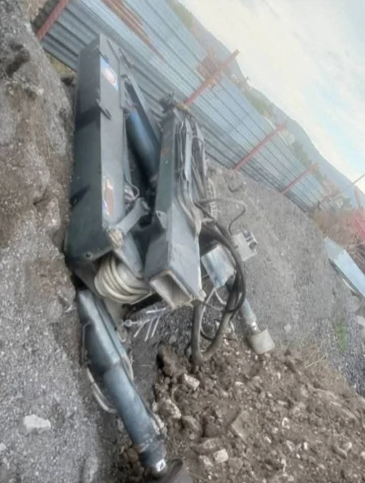 Mercedes-Benz 1017  Кран HMF 863  K1 5.7метра, снимка 3 - Камиони - 53183217