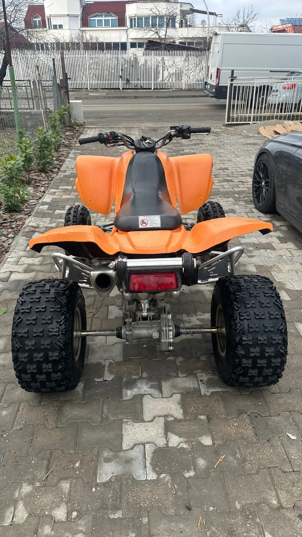 Kawasaki Kfx FMF 2008г - изображение 5