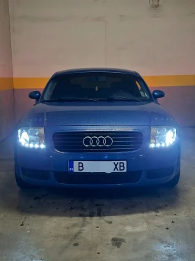 Audi Tt 1.8T-ГАЗ-БЕЗ ЗАБЕЛЕЖКИ-ФАРОВЕ С ЛУПИ-НОВИ ГУМИ, снимка 1