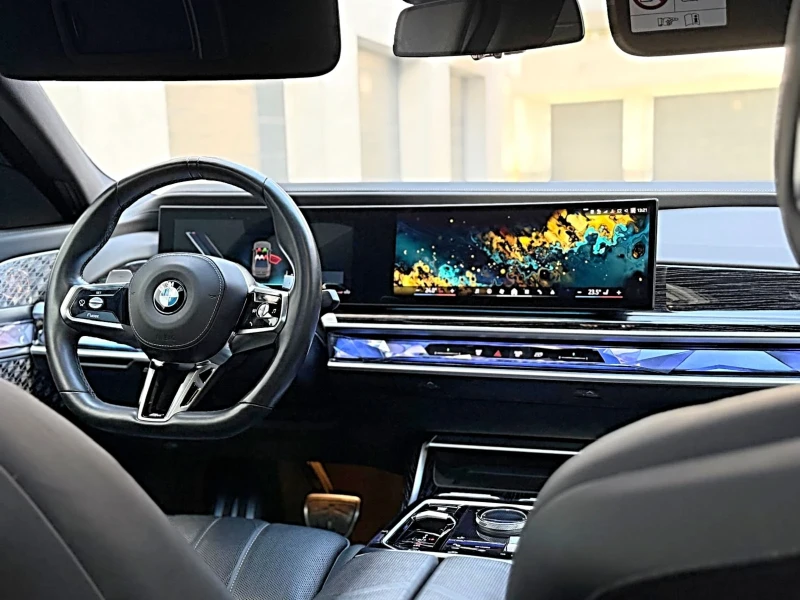 BMW 740 BMW 740 B&W* TV* LASER* SKY* CHAUFFEUR* FULL MAXX, снимка 14 - Автомобили и джипове - 52955071