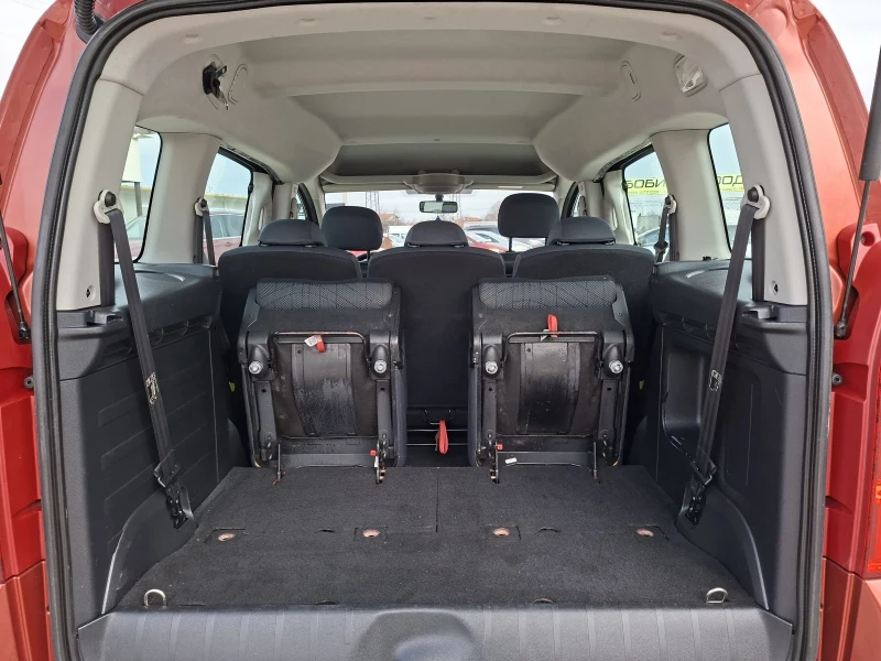 Peugeot Partner 6+ 1/1.6hdi-90/7МЕСТА/КЛИМАТИК, снимка 16 - Автомобили и джипове - 53058177
