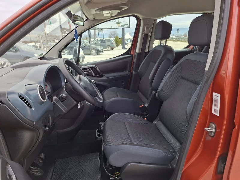 Peugeot Partner 6+ 1/1.6hdi-90/7МЕСТА/КЛИМАТИК, снимка 8 - Автомобили и джипове - 53058177