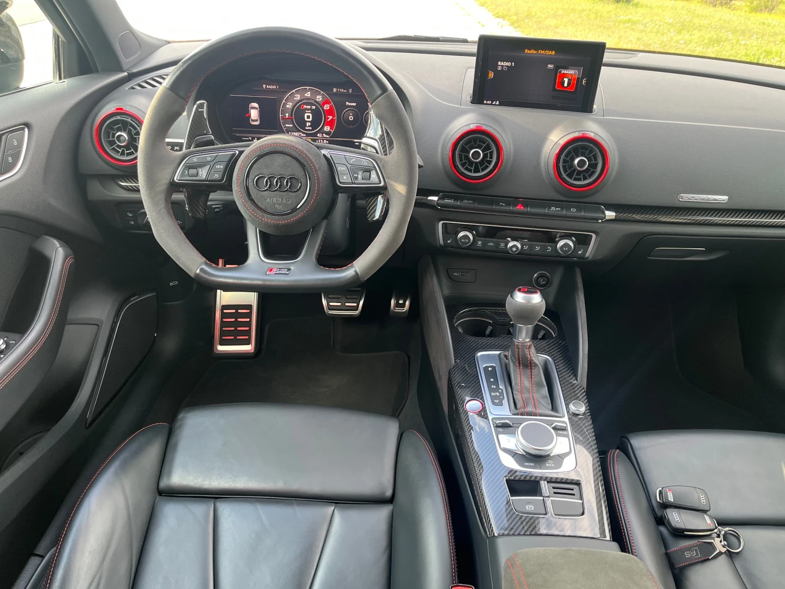 Audi Rs3 RS3 Gold Edition Top, снимка 13 - Автомобили и джипове - 54141874