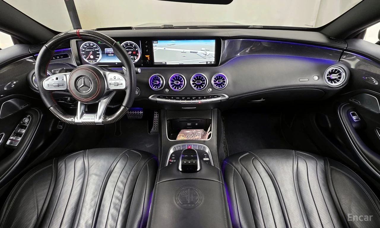 Mercedes-Benz S 63 AMG Coupe* FULL* BURMESTER* DISTRONIC* 360 CAM* ХЕДЪП*, снимка 9 - Автомобили и джипове - 54575652