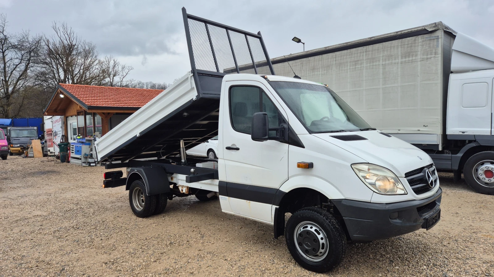 Mercedes-Benz Sprinter 518cdi* 4X4* САМОСВАЛ* 3.5т.* ШВЕЙЦАРИЯ* , снимка 3 - Бусове и автобуси - 54000094