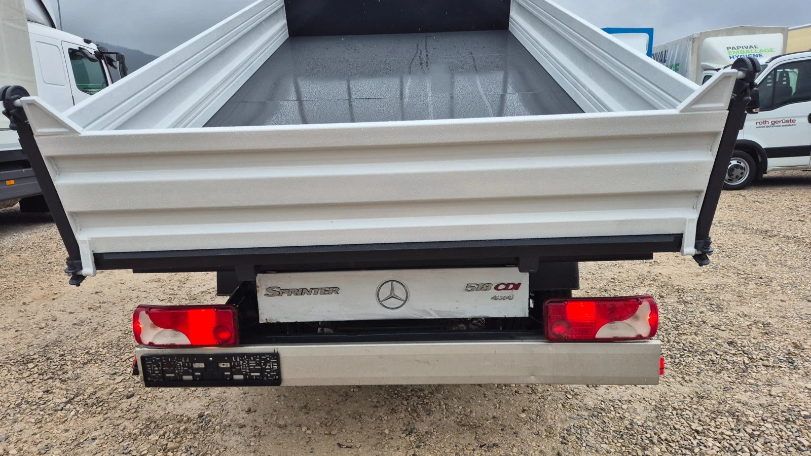 Mercedes-Benz Sprinter 518cdi* 4X4* САМОСВАЛ* 3.5т.* ШВЕЙЦАРИЯ* , снимка 5 - Бусове и автобуси - 54000094