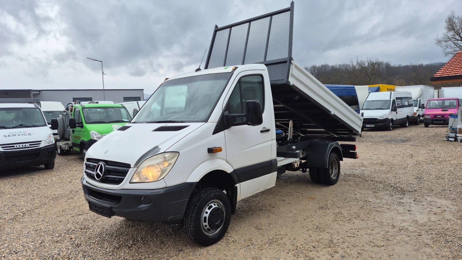 Mercedes-Benz Sprinter 518cdi* 4X4* САМОСВАЛ* 3.5т.* ШВЕЙЦАРИЯ* 