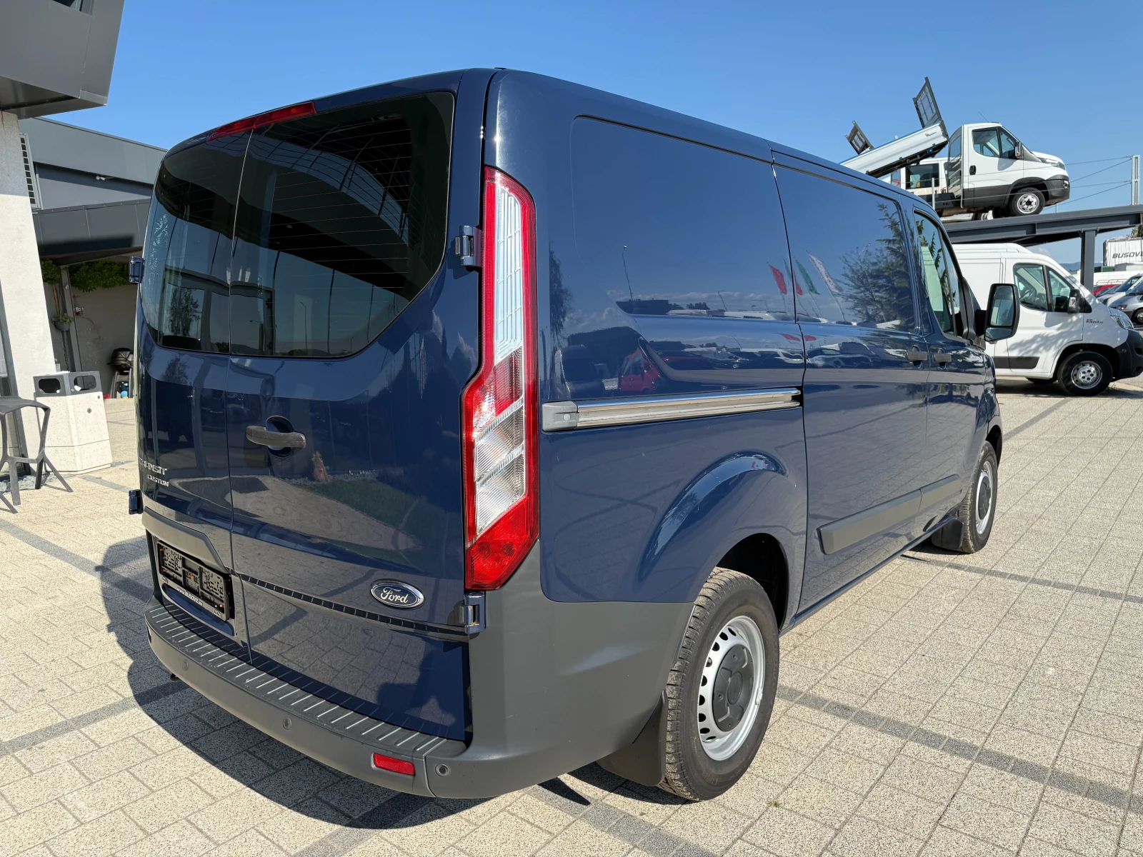 Ford Transit Custom 2.2TDCI Климатик L1H1 Euro 5, снимка 6 - Бусове и автобуси - 55448509