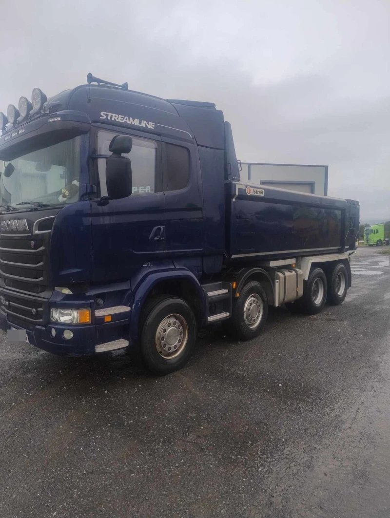 Scania R 580 V8 8x4, снимка 1 - Камиони - 47375956