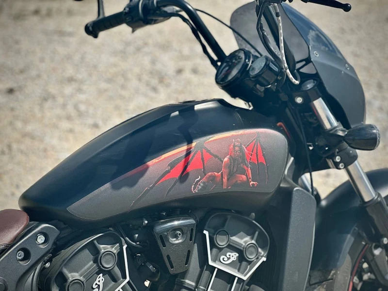 Indian Scout bobber sixty abs, снимка 3 - Мотоциклети и мототехника - 50288698