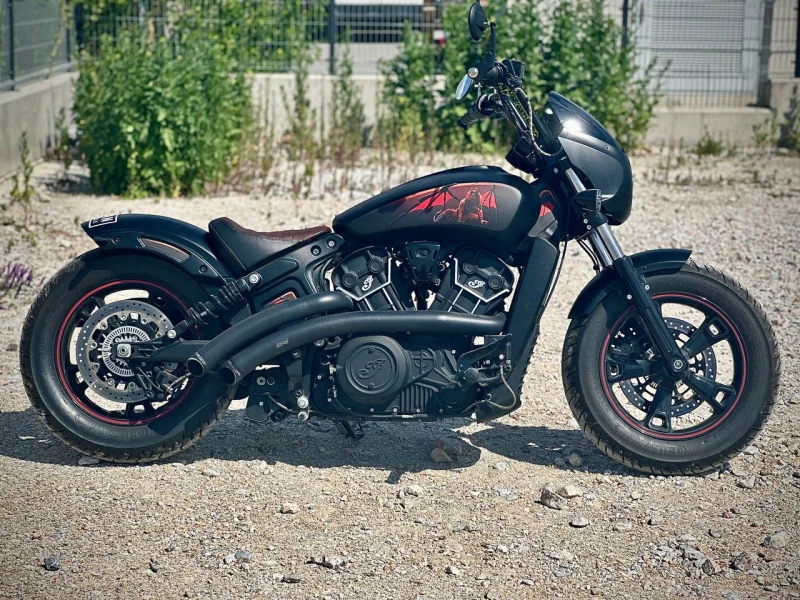 Indian Scout bobber sixty abs, снимка 13 - Мотоциклети и мототехника - 50288698