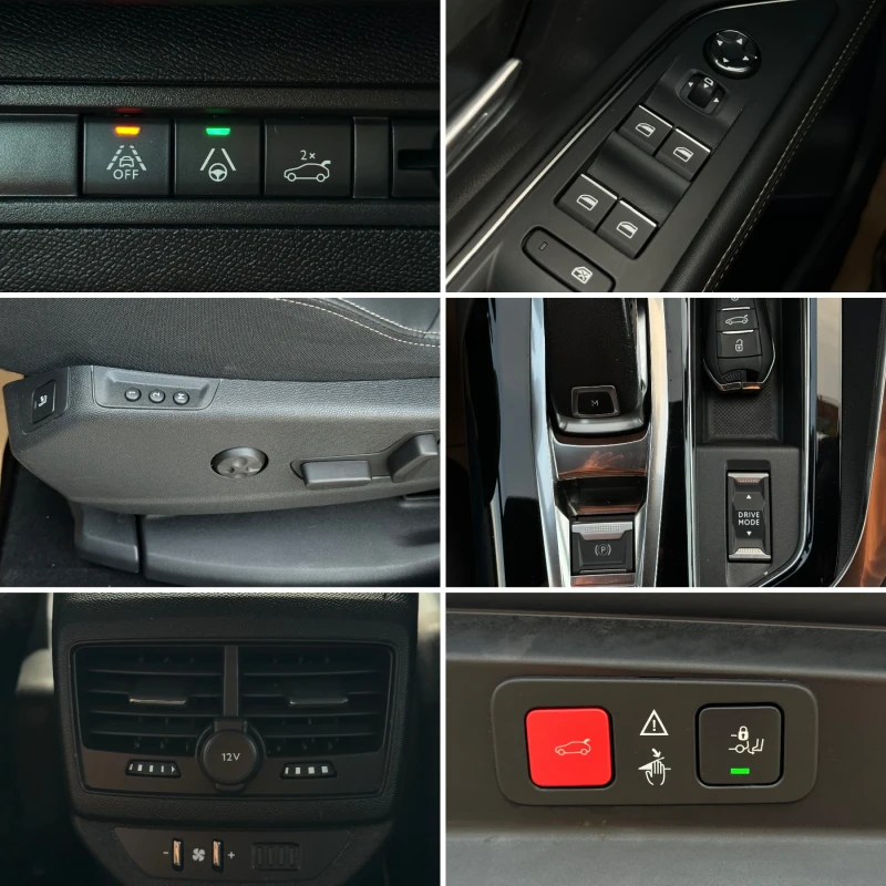 Peugeot 5008 - 2.0 BlueHDI - EAT8 - GT-line - Keyless - Led -, снимка 12 - Автомобили и джипове - 47033989