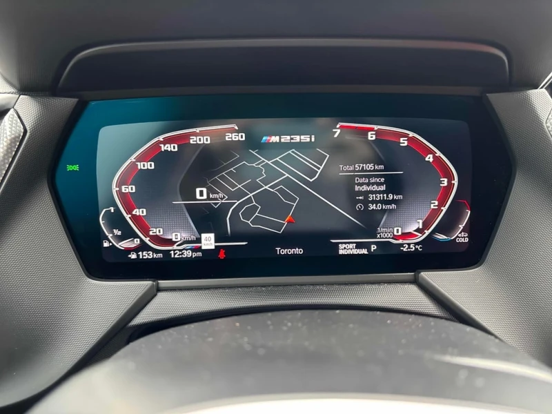 BMW 235 2022 M235i xDrive * CARFAX * БЕЗ ПЪРВОНАЧАЛНА, снимка 9 - Автомобили и джипове - 52819470