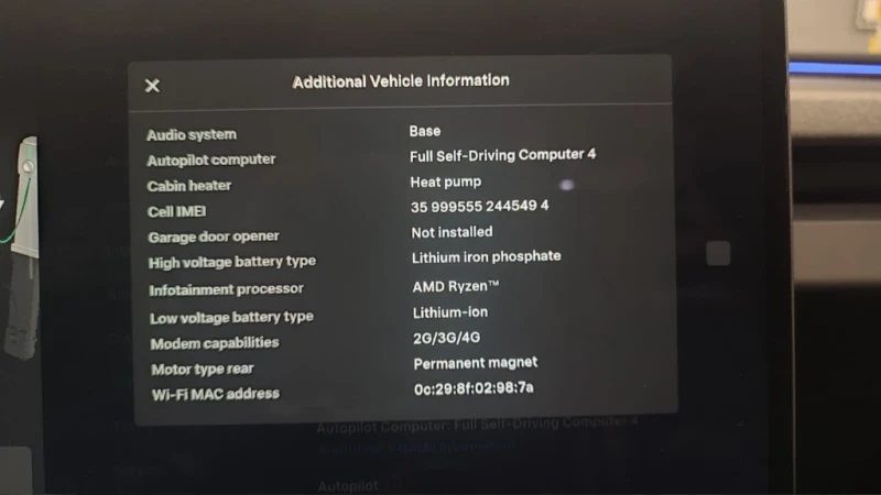 Tesla Model 3 Highland LFP, снимка 17 - Автомобили и джипове - 53126306