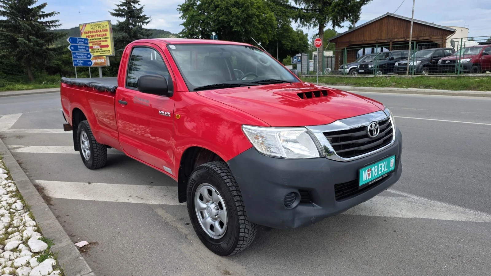 Toyota Hilux 2, 5 4Х4 EURO 5 B Климатик, снимка 2 - Автомобили и джипове - 54822381