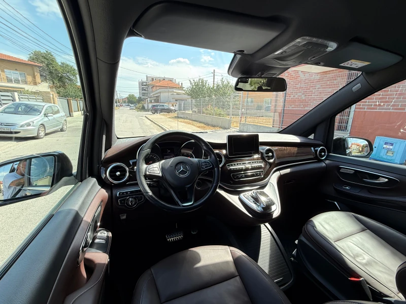 Mercedes-Benz V 250 LONG-FULL-2.2BiTurbo-6м-AVANGARDE-ШВЕЙЦАРИЯ, снимка 9 - Бусове и автобуси - 51669710