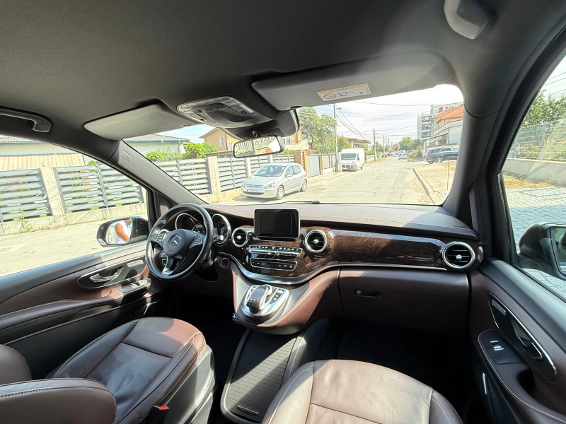 Mercedes-Benz V 250 LONG-FULL-2.2BiTurbo-6м-AVANGARDE-ШВЕЙЦАРИЯ, снимка 12 - Бусове и автобуси - 51669710