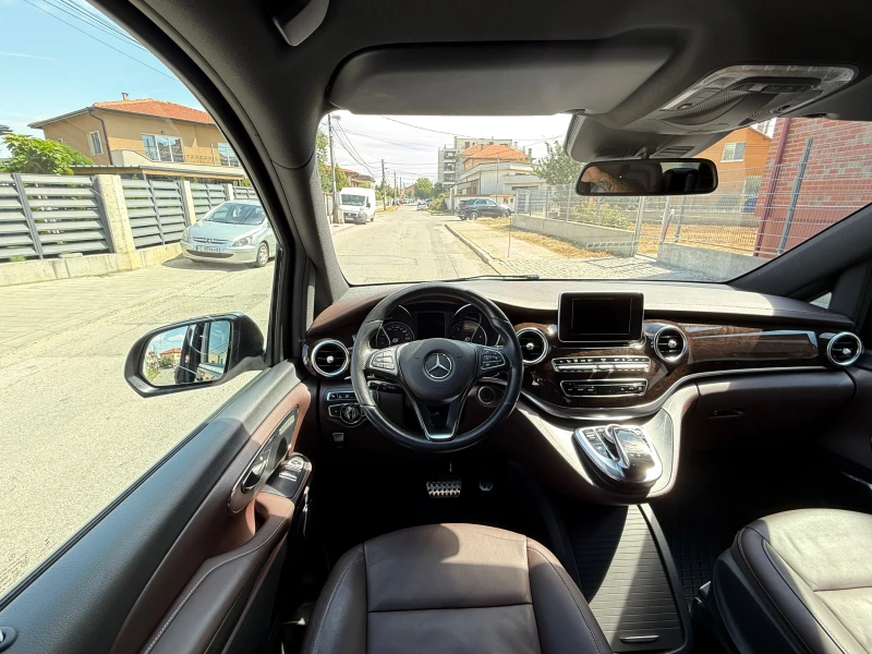 Mercedes-Benz V 250 LONG-FULL-2.2BiTurbo-6м-AVANGARDE-ШВЕЙЦАРИЯ, снимка 10 - Бусове и автобуси - 51669710