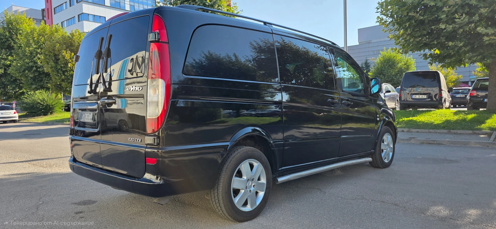 Mercedes-Benz Vito 3.0 CDI 120 * * AVTOMAT* NAVI* ОБСЛУЖЕН, снимка 5 - Бусове и автобуси - 55508618