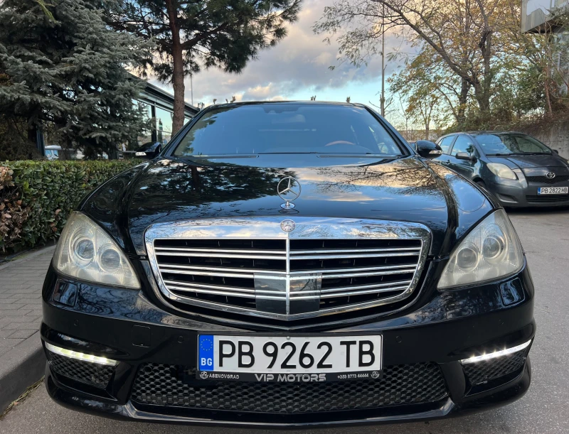 Mercedes-Benz S 500 AMG-PAKET/LONG/PANORAMA/VAKUM/NIGHT-VISION/FULL, снимка 2 - Автомобили и джипове - 48133296