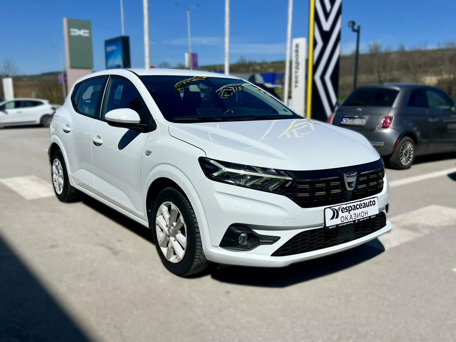 Dacia Sandero 1.0 TCe / 100 к.с. / Eco-G / ГАРАНЦИЯ, снимка 3 - Автомобили и джипове - 54123808