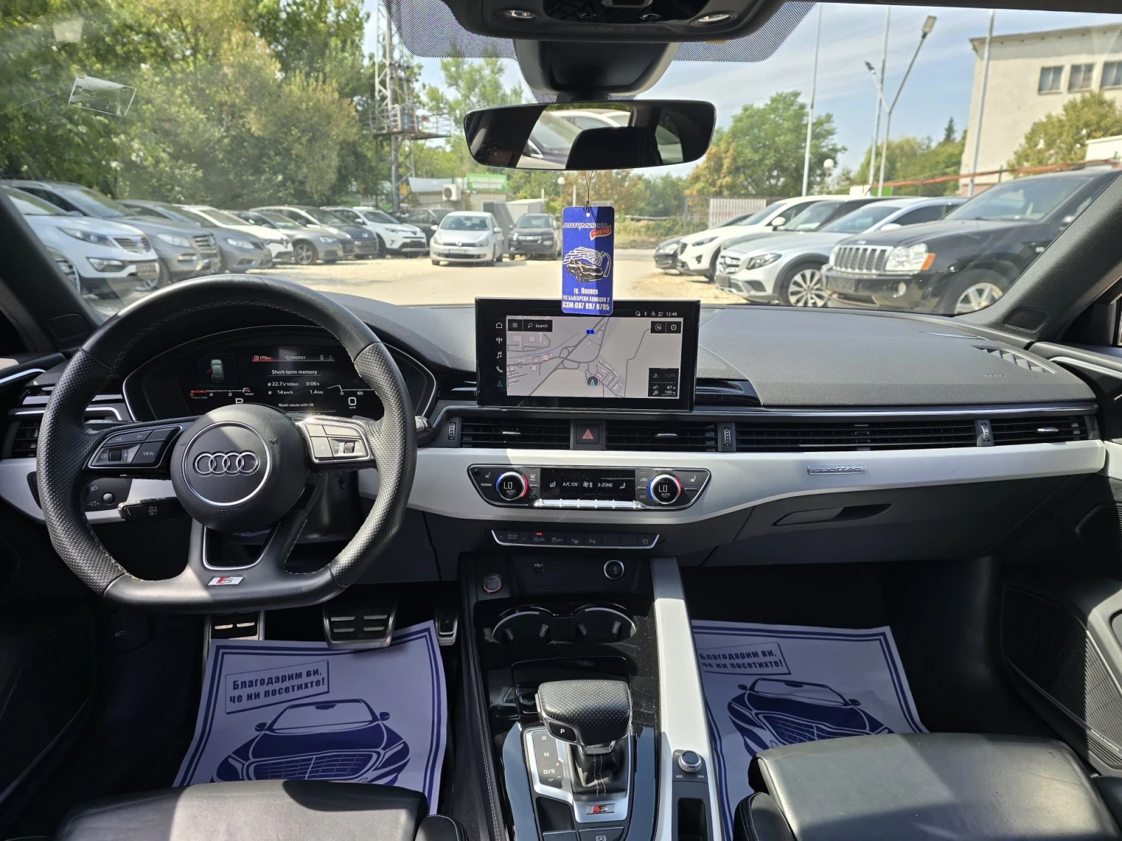 Audi S4 Панорама Масаж 360  Подгряване , снимка 15 - Автомобили и джипове - 55786804