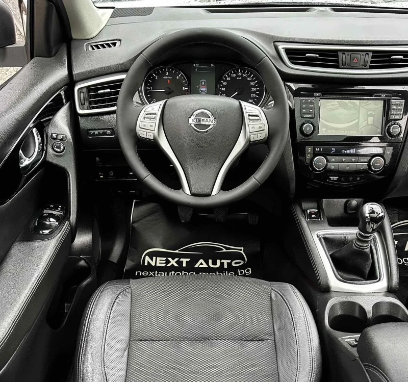 Nissan Qashqai 1.5DCI 110HP PANO 360'CAM LANE ASSIST EU5B, снимка 9 - Автомобили и джипове - 53009120