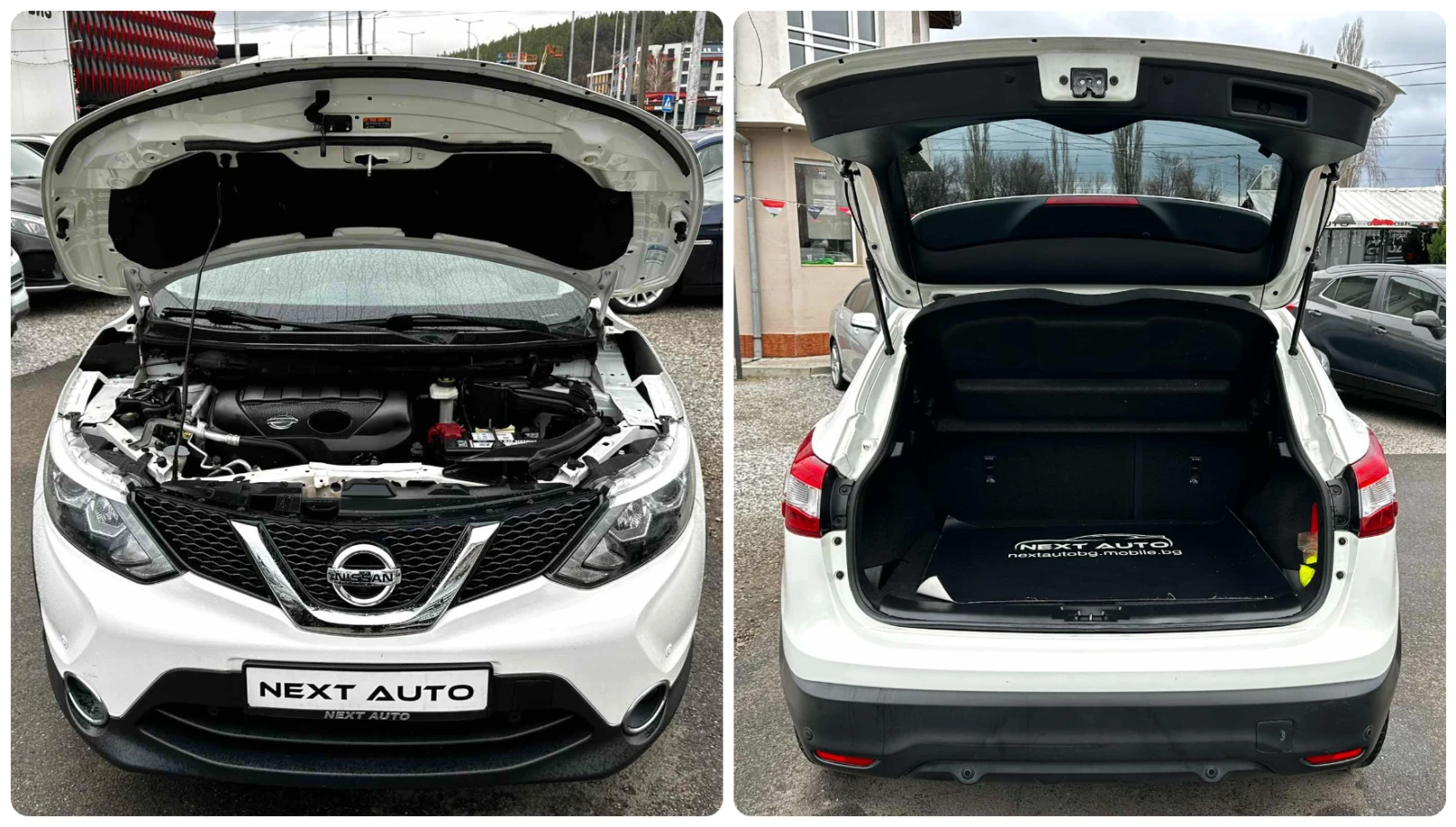 Nissan Qashqai 1.5DCI 110HP PANO 360'CAM LANE ASSIST EU5B | Mobile.bg � ����������� 15