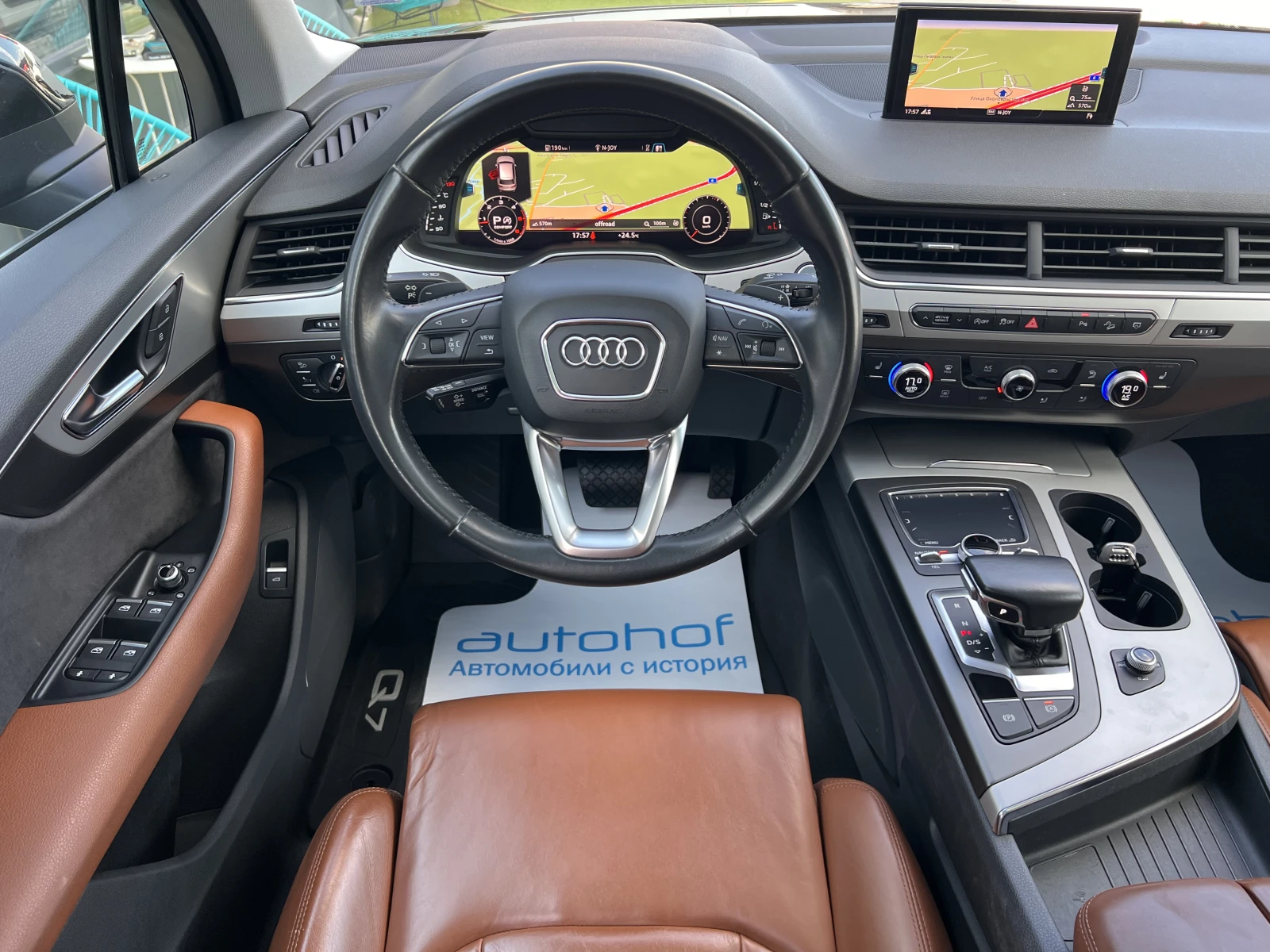 Audi Q7 S-LINE/QUATTRO/3.0TDI/272к.с./8АТ, снимка 11 - Автомобили и джипове - 54367292