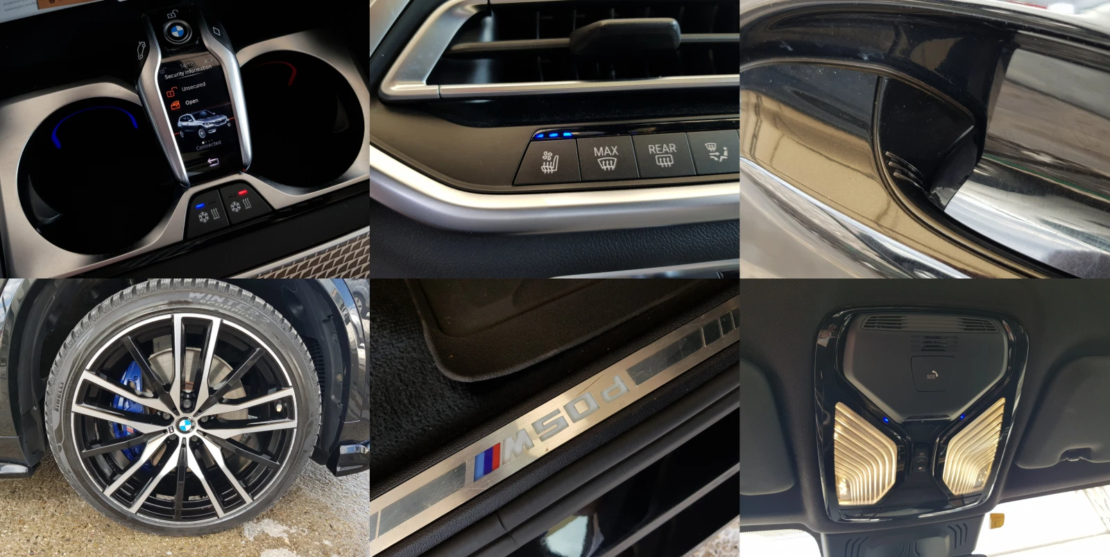 BMW X5 M50D 3.0D-400 к.с. /12/2020 г. INDIVIDUAL, снимка 15 - Автомобили и джипове - 54970185