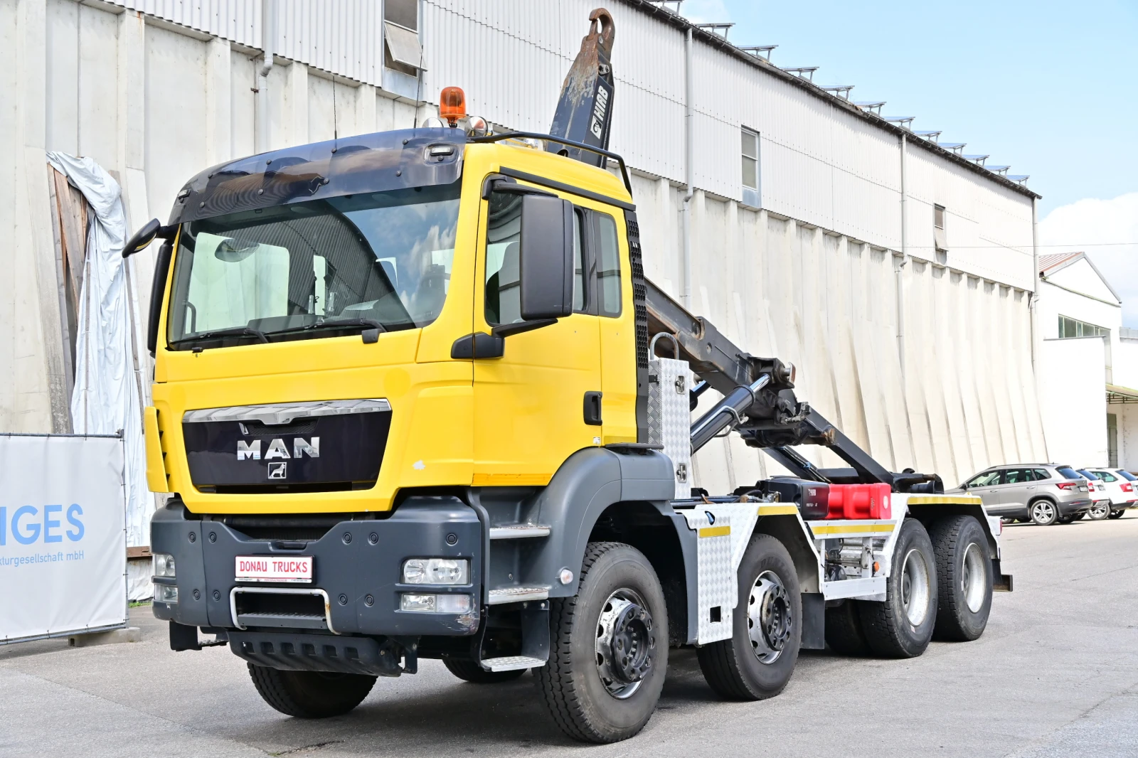 Man Tgs TGS35.480 E5 Теглич Ретардер Hiab 26t 