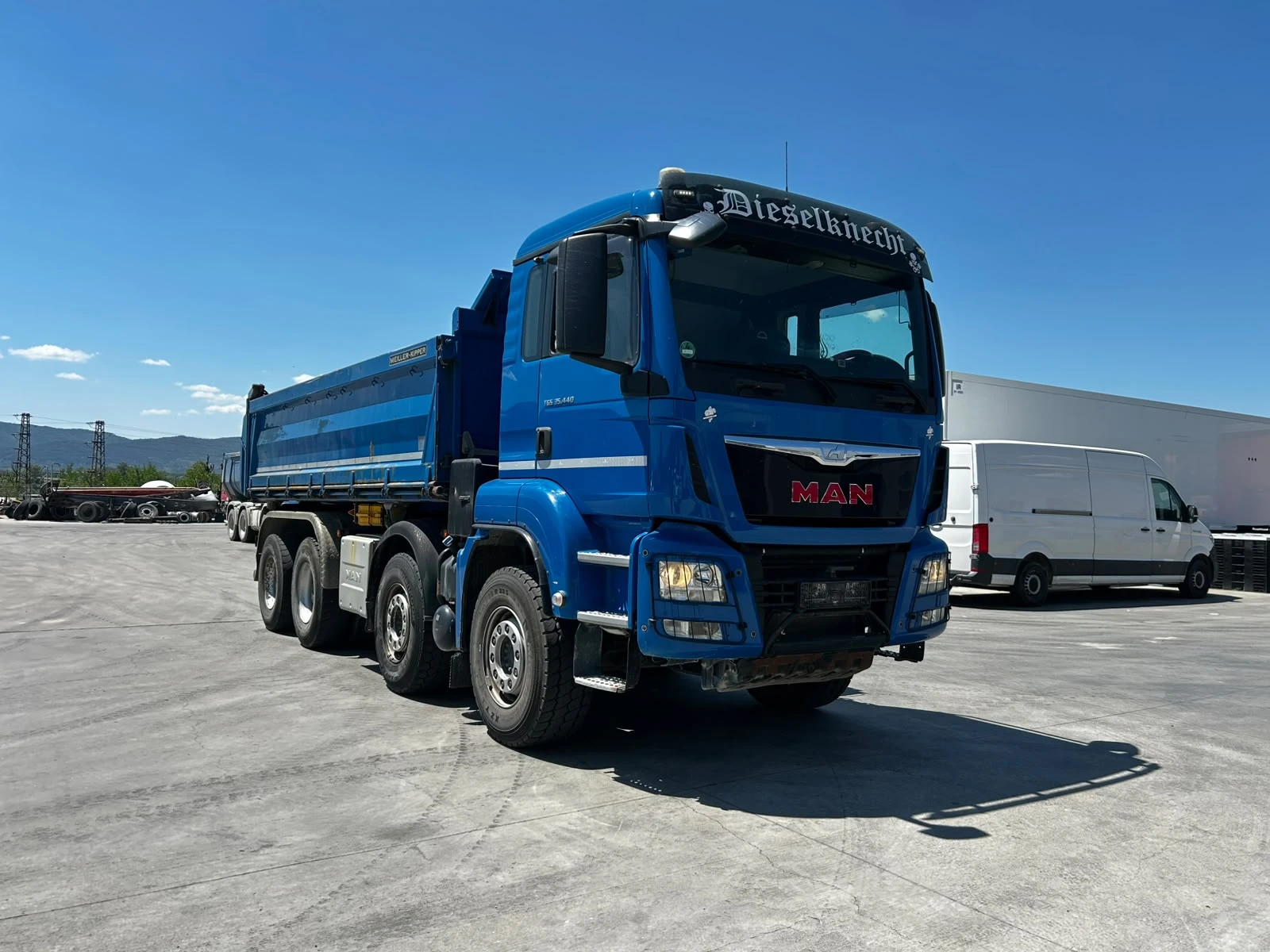 Man Tgs 35.440/8x4/EU6/Ресор