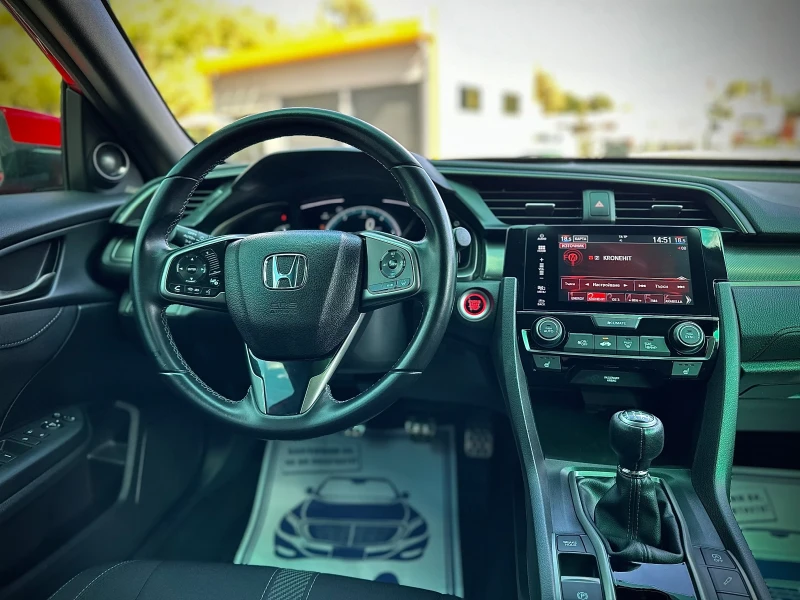 Honda Civic 1.6 I DTEC  * FULL* , снимка 9 - Автомобили и джипове - 47343616