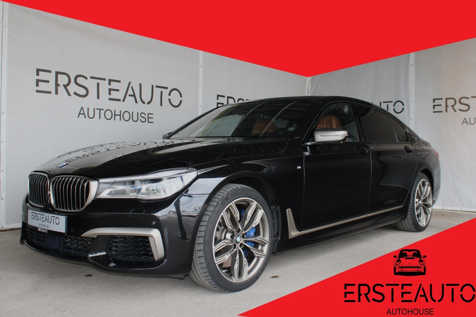 BMW 760 M760Li xDRIVE SKYLOUNGE TV B&W, снимка 1