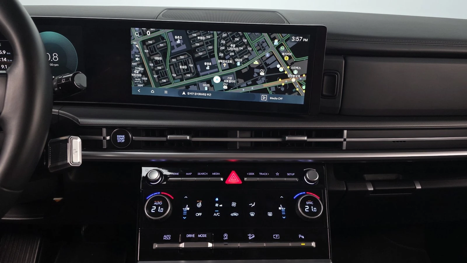 Hyundai Santa fe 2.5* 360* KEYLESS* ПОДГРЕВ ВОЛАН* КРАЙНА ЦЕНА, снимка 13 - Автомобили и джипове - 55323597