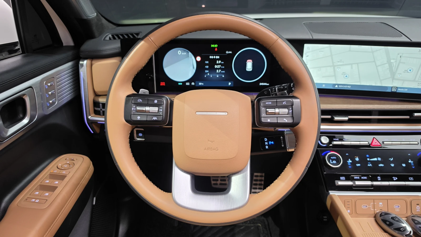 Hyundai Santa fe 2.5T Calligraphy* МАСАЖ* HUD* 360* КРАЙНА ЦЕНА, снимка 13 - Автомобили и джипове - 55323597