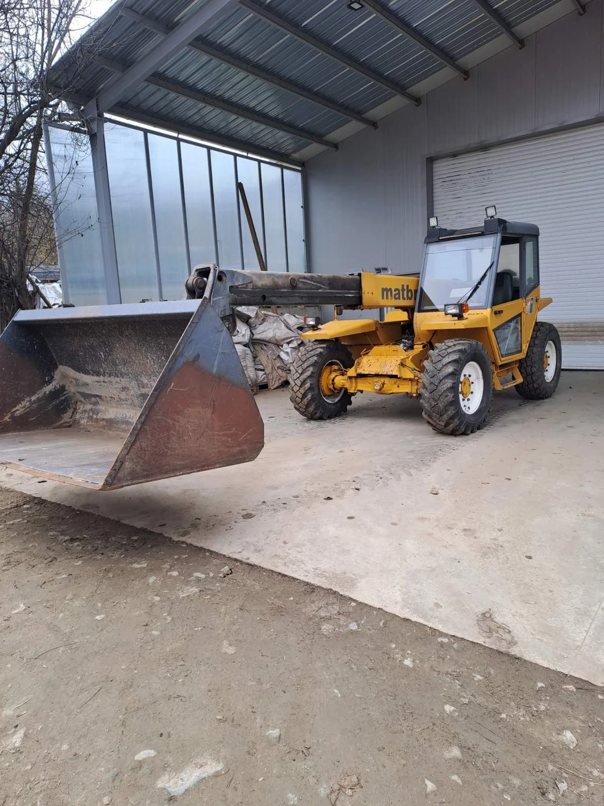 Телескопичен товарач Matbro TS 270 - изображение 7