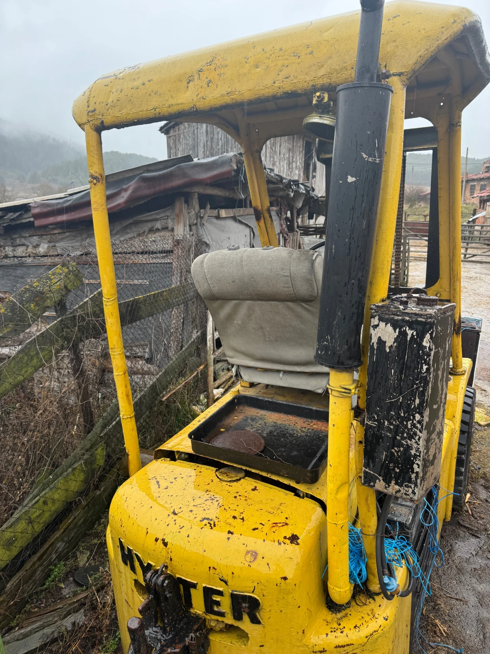 Мотокар Hyster Дизелов, снимка 1