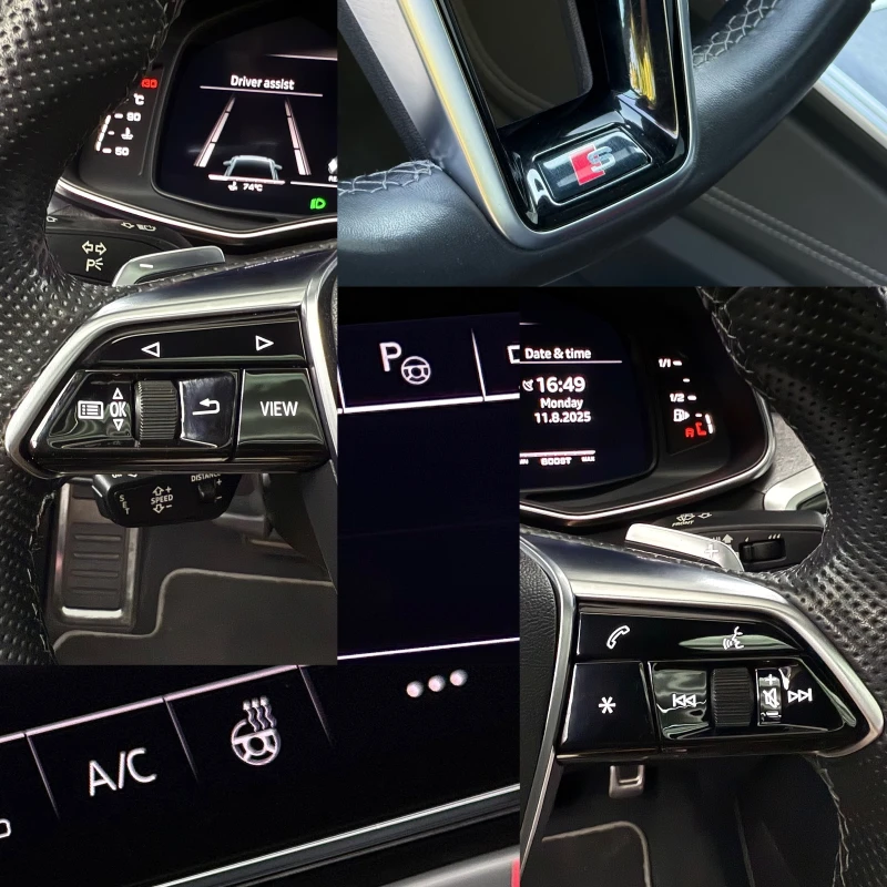 Audi A6 /S6* TDI 344* Matrix* B&O* Vent/Heat* Black Optik*, снимка 11 - Автомобили и джипове - 51698700