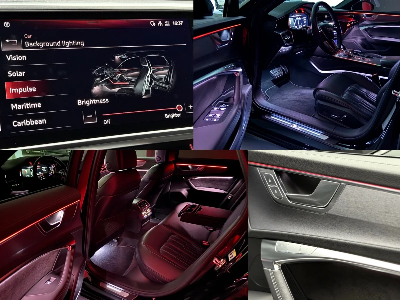 Audi A6 /S6* TDI 344* Matrix* B&O* Vent/Heat* Black Optik*, снимка 14 - Автомобили и джипове - 51698700