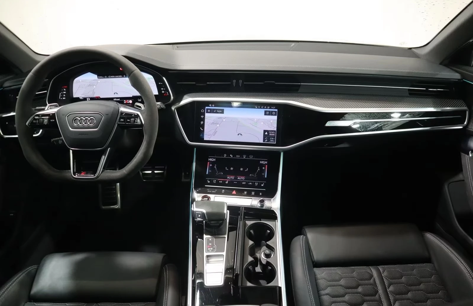 Audi Rs6 PERFORMANCE KERAMIK B&O PANORAMA 360-CAM, снимка 8 - Автомобили и джипове - 54194685