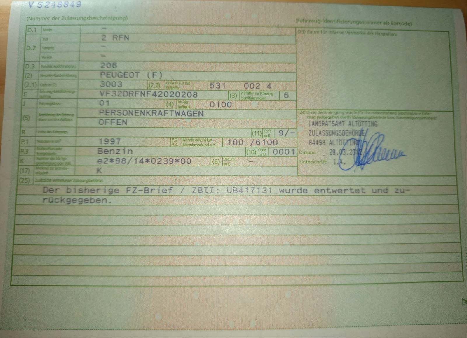 Peugeot 206, снимка 7 - Автомобили и джипове - 54496379