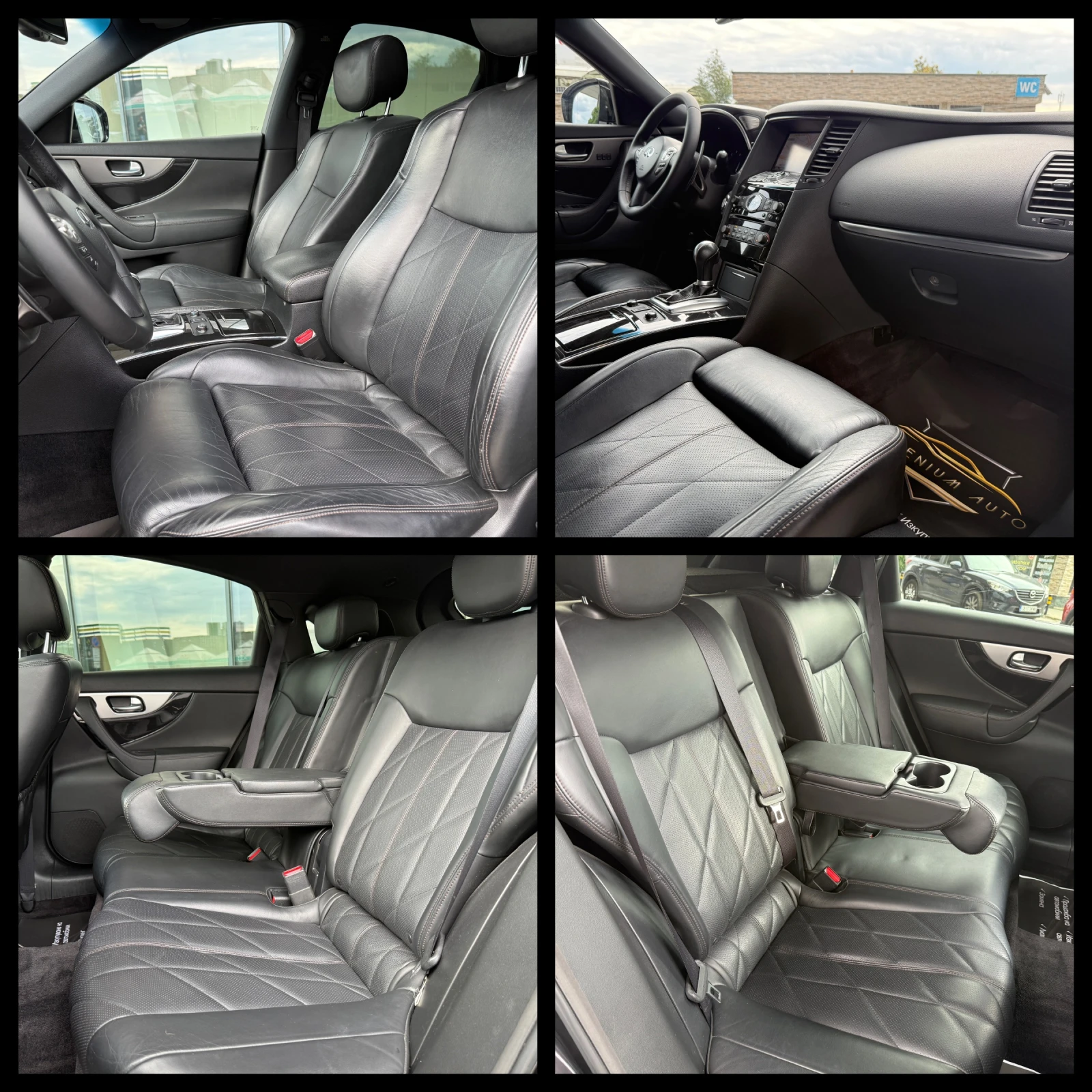 Infiniti QX70 6 МЕСЕЦА ГАРА0НЦИЯ/3.0D 238к.с. От България!!!, снимка 9 - Автомобили и джипове - 56103280