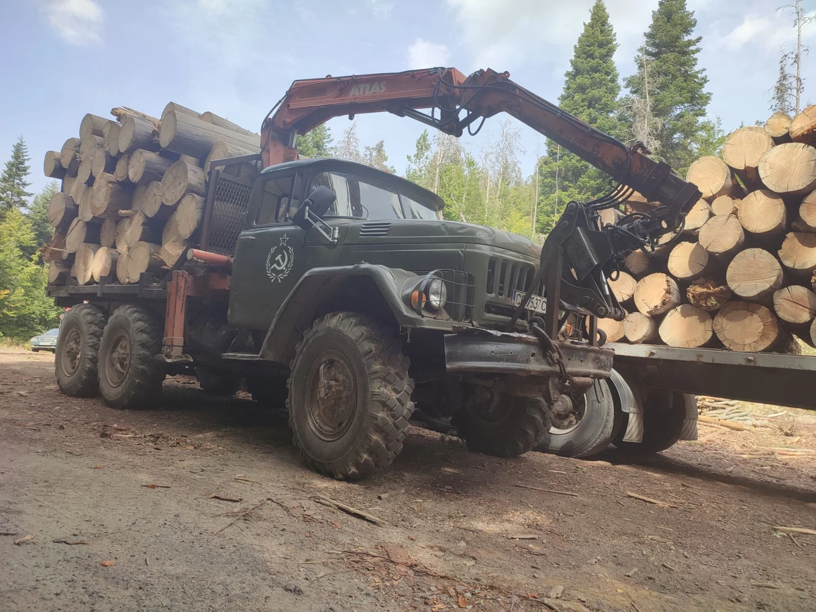 Zil 131 Мерцедес 170кс, снимка 2 - Камиони - 55905271