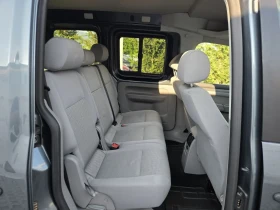 VW Caddy 2.0i-109кс= ФАБРИЧЕН МЕТАН= КЛИМАТРОНИК= ПЪТНИЧЕСК, снимка 14