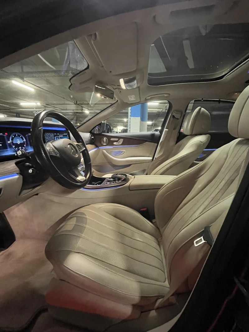 Mercedes-Benz E 220 AMG* DIG* BUR* PANO* AIR* NAV* , снимка 7 - Автомобили и джипове - 52554449
