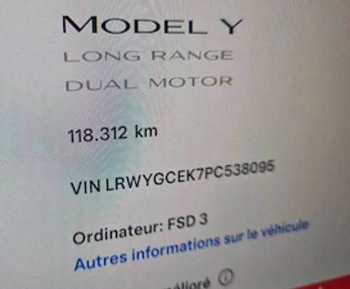 Tesla Model Y Long range, 4x4 warranty - изображение 7
