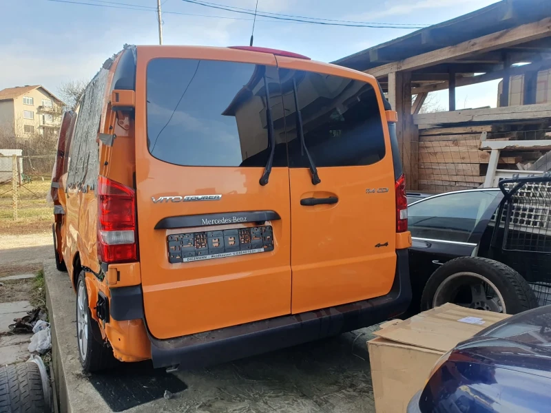 Mercedes-Benz Vito 170коня 4х4 Автоматик 9 местен , снимка 9 - Бусове и автобуси - 46994927