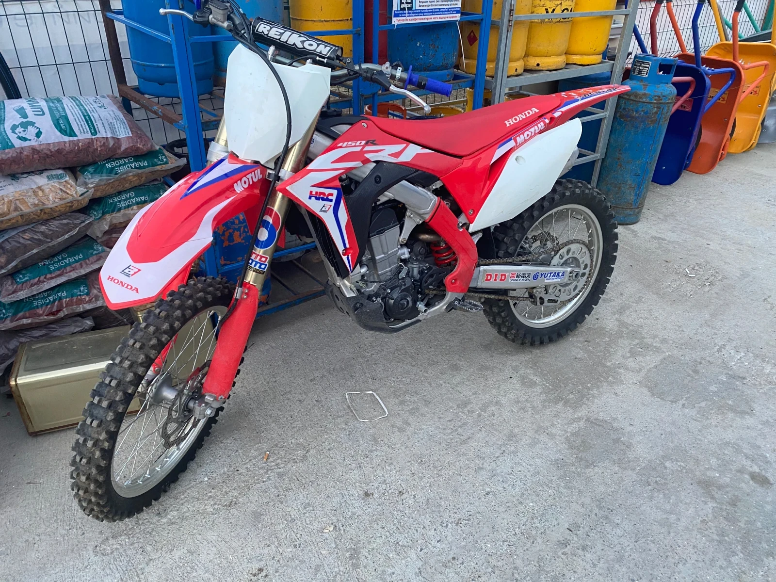 Honda Crf 450 манивела и стартер
