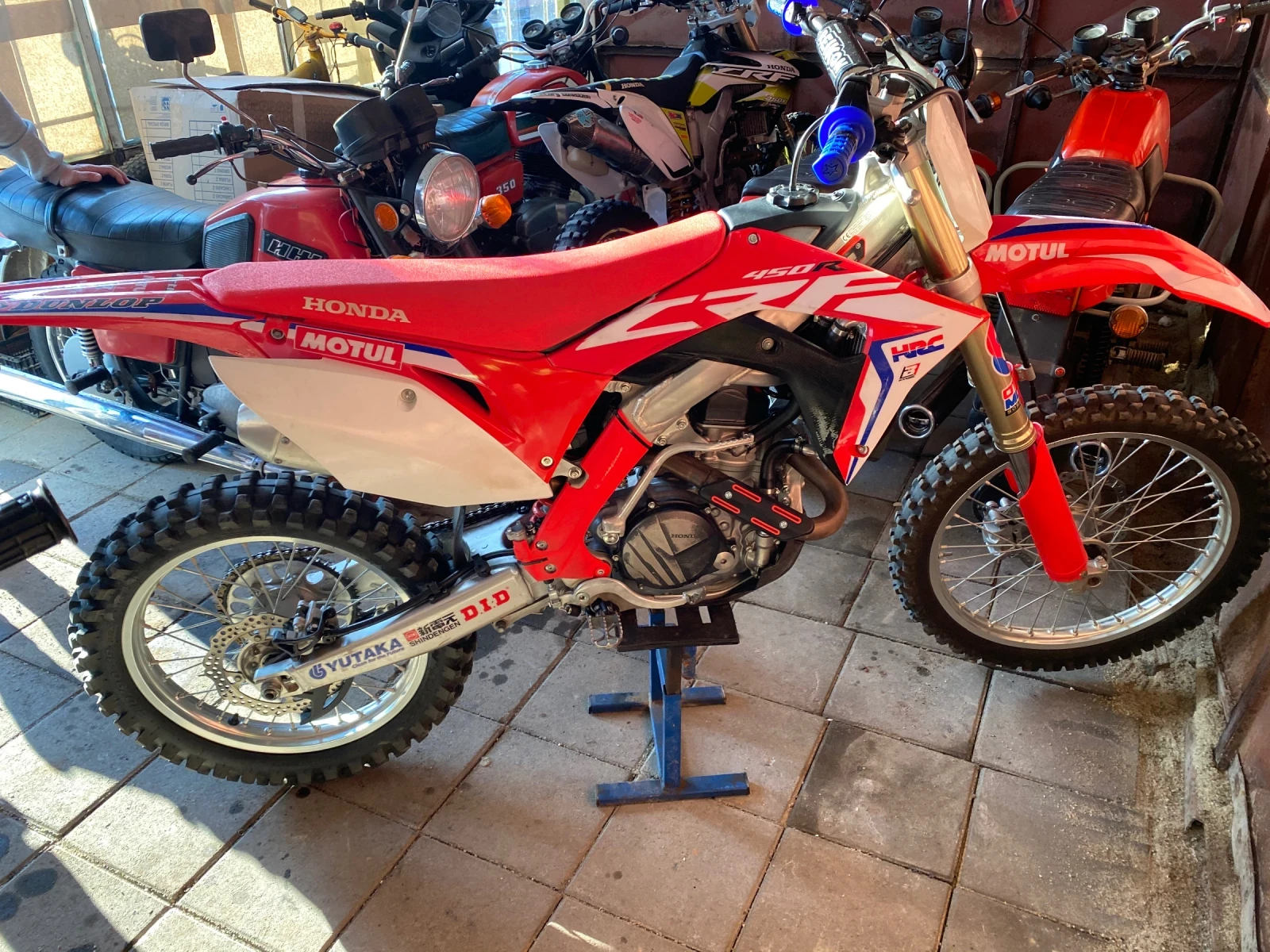 Honda Crf 450 манивела и стартер, снимка 3 - Мотоциклети и мототехника - 53953498